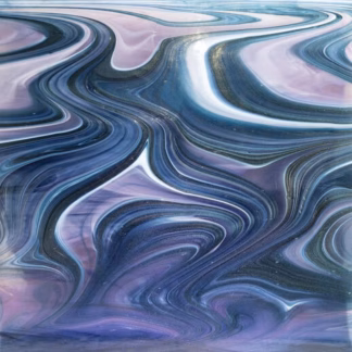 OGT FR63F COE96 szőlőlila-aventurinkék OA fusing üveg