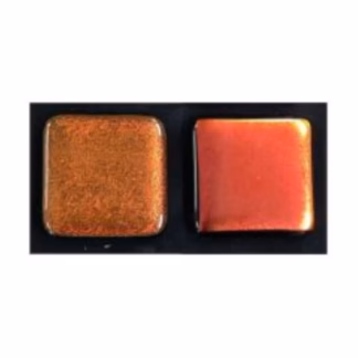 Dichroic papír sötét cián-réz 4*4 cm