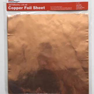 Rézfólia lap öntapadós 30,5*30,5