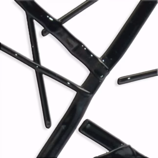 OGT Noodle fekete opál, 4,5 mm-es COE 96