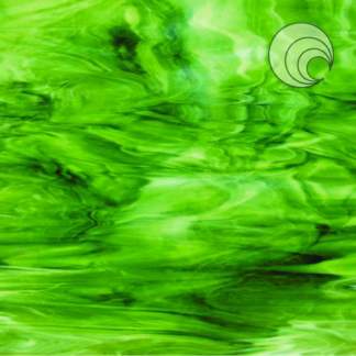 OGT 6022-82 CC erdőzöld rücskös félopál fusing üveg