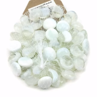 Üvegkavics áttetsző-fehér 250 gr. 18/20 mm