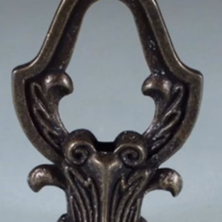 Lámpakarika rusztikus mintával  40 mm