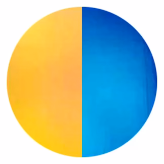 Dichroic COE90 BTBYB fekete-sötétkék üveg