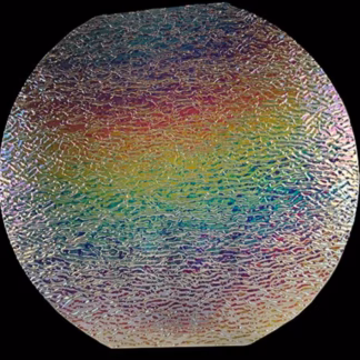 Dichroic COE90 BGRCRB2 átlátszó-szivárvány gránitmintás üveg