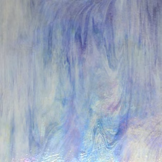 W 96-23 világoskék-fehér luminescent fusing üveg