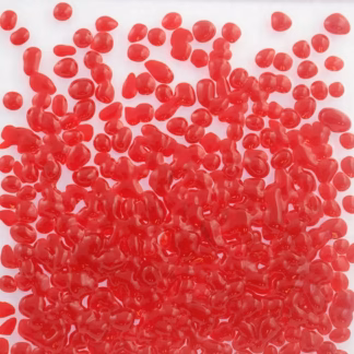 Üvegpor piros opál 2015/5 COE 82