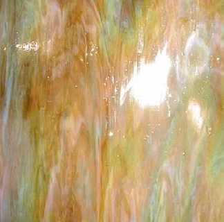 Armstrong 0124SR borostyán irizáló félopál üveg