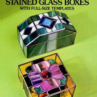 Könyv Easy to make stained glass box angol