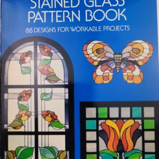Könyv Stained glass pattern book
