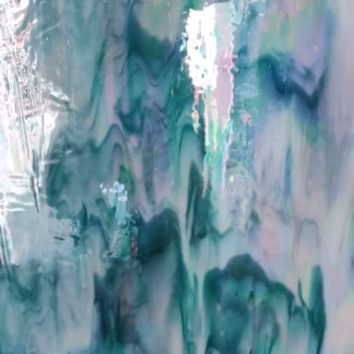 Armstrong 401SR türkizzöld irizáló félopál üveg