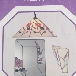 Sablonkönyv, mintakönyv Lampen und Spiegel 98313