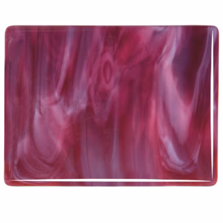 Bullseye 2311-30 3mm COE 90 rózsaszín félopál fusing üveg