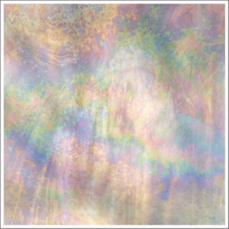 Spectrum 317-02 iri  halványborostyán-fehér félopál irizáló üveg