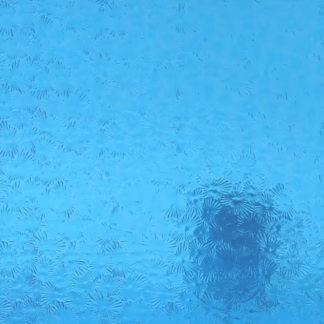 W 158 Florentine tengerkék transzp. üveg