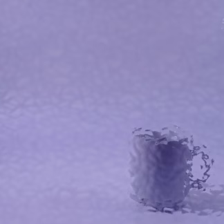 W 218 EM  áfonyalila transzp. üveg