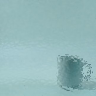 W 235 EM  halvány szürkéskék transzp.  üveg