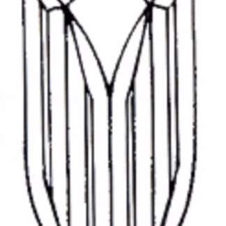 Fazettakép kiegészítő szár 4 darabos 30*3,5 cm