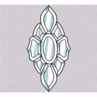 Fazettakép KC86-PZ301 9 darabos 22*46 cm