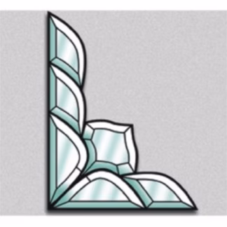 Fazettakép KC86-PZ325L 6 darabos 19,4*25,7 cm