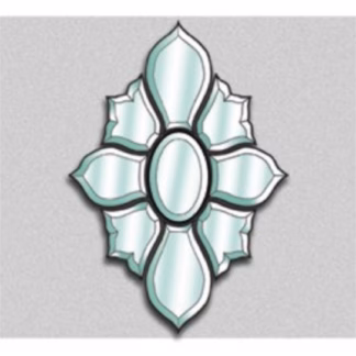 Fazettakép KC91-SB21 8 darabos 35,6*50,8 cm