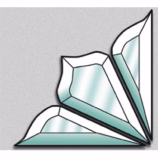 Fazettakép KC92-C23 3 darabos 14,6*14,6 cm