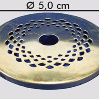 Lámpatető kör 5,0 cm átm.perforált
