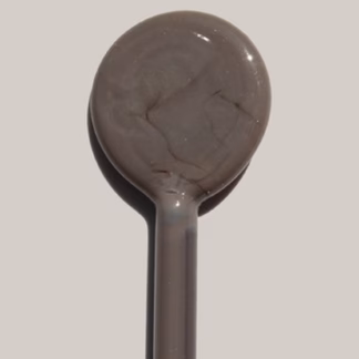 Üvegrúd M sötétszürke opál 4-5 mm