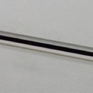 Üvegrúd M áttetsző-fekete filigré opál 4-5 mm