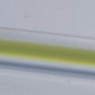 Üvegrúd M áttetsző-halványzöld filigré opál 4-5 mm