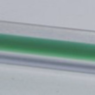 Üvegrúd M áttetsző-fűzöld filigré opál 4-5 mm