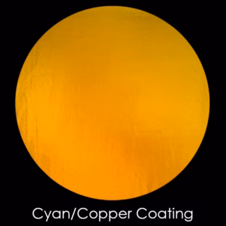 Dichroic COE90 BTBCC fekete-sárgászöld üveg