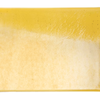 Bullseye 1137-38 3mm COE 90 átlátszó sárga arany irizálással fusing üveg