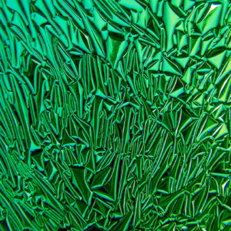 Dichroic COE96 STCKEM átlátszó-zöld kristályosodó üveg CBS