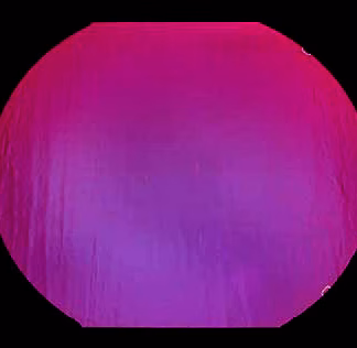 Dichroic COE90 BTCBC átlátszó-cseresznyepiros üveg